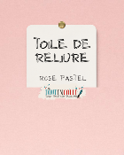 Toile de reliure - Rose pastel