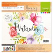 10 Papiers Aquarelle 300g<br>30,5*30,5cm