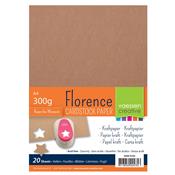 20 feuilles kraft A4<br>300g