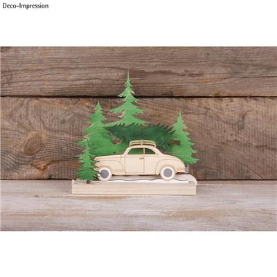 Support En Bois Rayher 16cm - Socle Pour Polystyrène, Décoration, Créations - Base Présentation