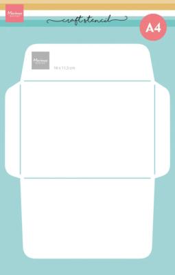 Craft stencil - Enveloppe