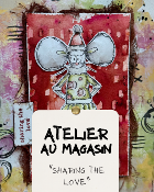 Atelier au magasin - "Sharing the love" - 03 octobre 26