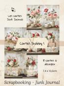 Cartes Junk Journal - Shabby 1