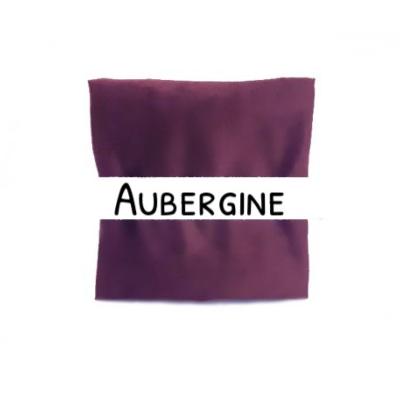 Coupon de Suédine Aubergine