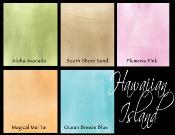 lot de 5 flat magicals<br>Hawaïan Island