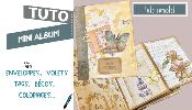 Tuto mini album "junk journal" Octobre 22