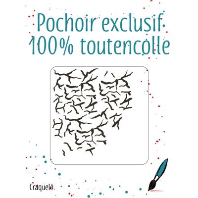 Pochoir Craquelé