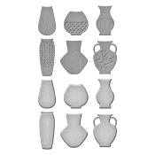 Cutting dies Ceramic vases