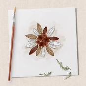 Tampon bois Flowers <br> Little Circus