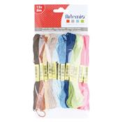 Fils en coton, multicolore