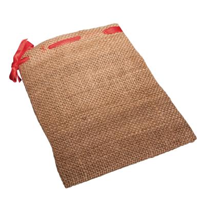 4 Sachets en jute<br>10x14cm