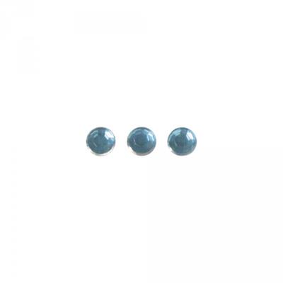 120 strass autocollants turquoise 3mm