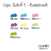 Copic Sketch F - Fluorescents