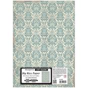 Big Rice Paper - Damask Pattern