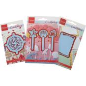 Creatables - lot de 3 matrices thme marin