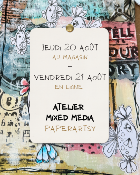 Atelier en ligne - Mixed Media - 21 août 26