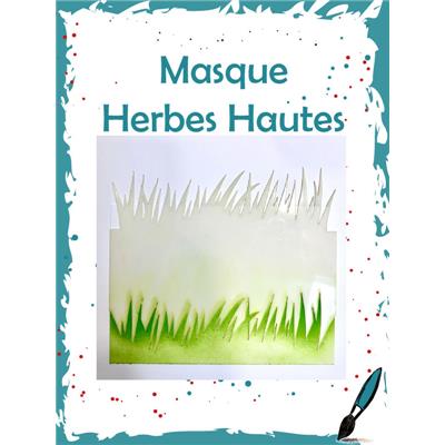 Masque Herbes hautes