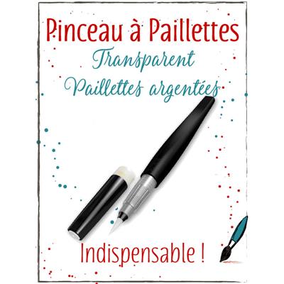 Pinceau à paillettes