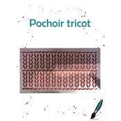 Pochoir Tricot