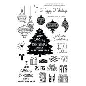 Retro Holiday - Clear stamp