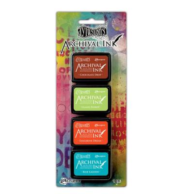 Lot de 4 archival ink - Dylusion - kit 8