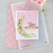 3D embossing folder - Tufted