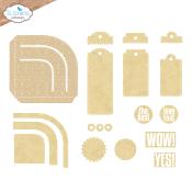 Memory Binder - Rounded pocket with tags