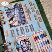 Memory Binder - Tall & bold alphabet