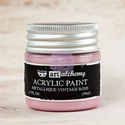 Art Alchemy Metallique Paint <br>Vintage Rose