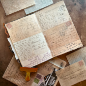 4 Printed Tissue - Postcards