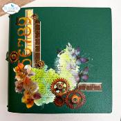 Layers of time rub-ons - Art Journal Specials