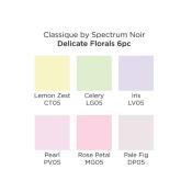 6 Spectrum Noir Classiques hint of<br>Fleurs Délicates
