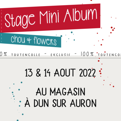 Stage Mini Album Chou & Flower <br>13 & 14 août 2022