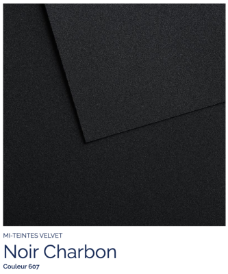 Mi-teintes Velvet - Noir charbon (607)