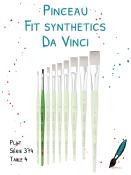 Pinceau FIT Synthétics plat<br>Série 374 - Taille 4