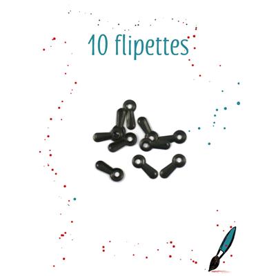 10 flipettes