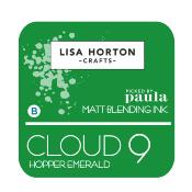 Hopper emerald - Cloud 9 - encre mate - by Paula
