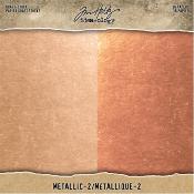 Kraft Stock Metallic #2 - Papier kraft mtallique #2 - 36 feuilles