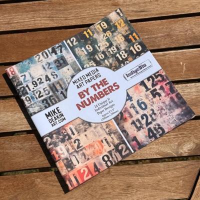 Mixe Media Art Paper - By the numbers - 20x20
