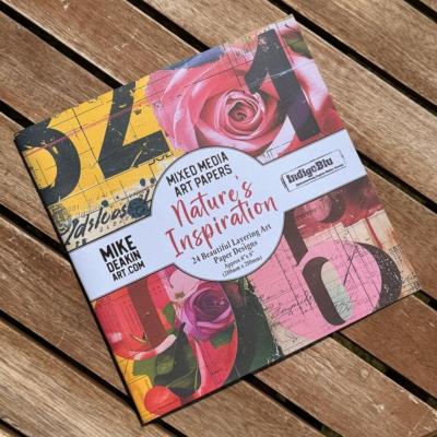 Mixe Media Art Paper - Nature's inspiration - 20x20