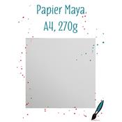 papier Maya - Gris Clair - 5 f - A4 - 270g