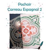 Pochoir Carreau Espagnol 2