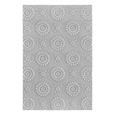 3D embossing folder - Mandala blooms