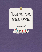 Toile de reliure - Lavande