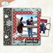 Memory Binder - Corner rounded square page