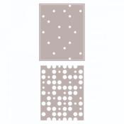 Thinlits "layered dots" (points superposés)