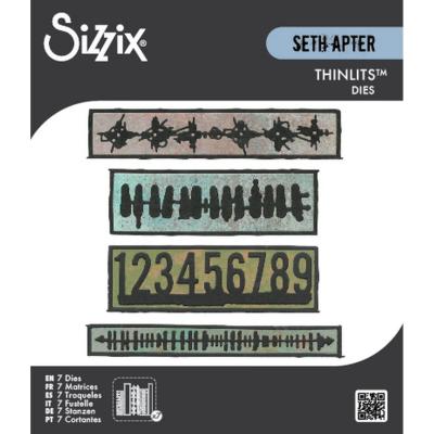 Seth Apter thinlits die - Borderlines