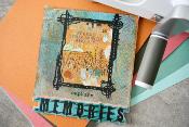 Seth Apter thinlits die - Framed