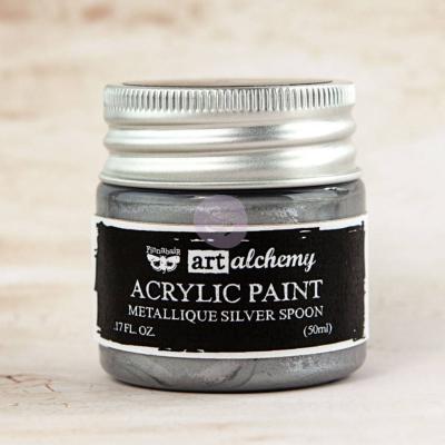 Art Alchemy Metallique Paint <br>Silver Spoon