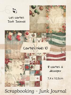 Cartes Junk Journal - Noël 10